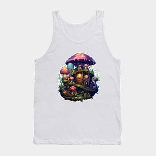 Magic mushrooms house Tank Top